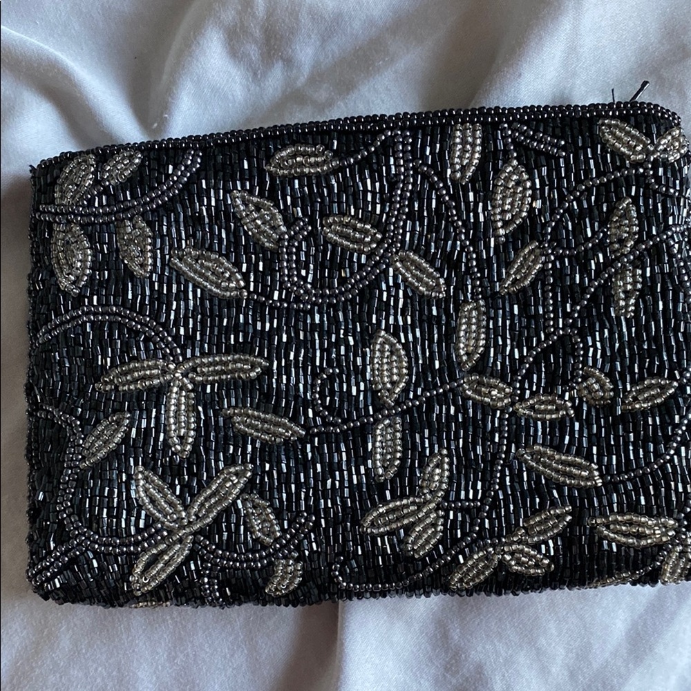 Neiman Marcus beaded clutch/coin purse